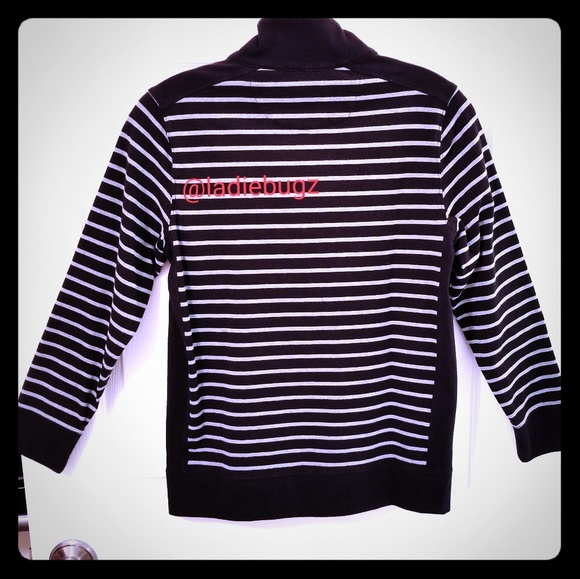 NWOT Class Club, Striped, Long Sleeves, Size 10/12 - Picture 2 of 3